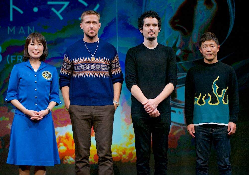 Ryan Gosling, Damien Chazelle Return to Tokyo to Promote ‘First Man’