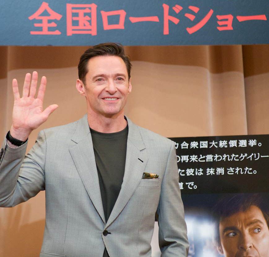 Hugh Jackman Attends ‘The Front Runner’ Press Conference in Tokyo