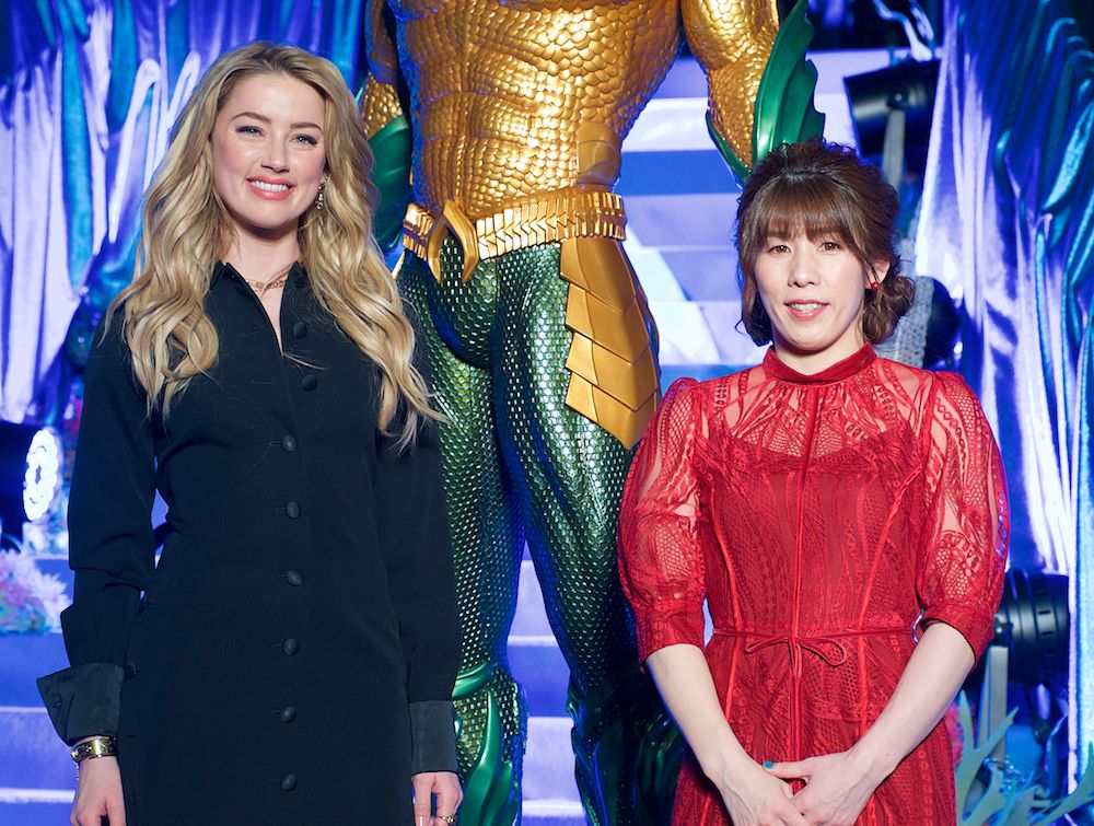 She’s Back in Her ‘Favorite Place!’ Amber Heard Promotes ‘Aquaman’ in Japan