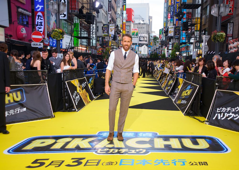 Ryan Reynolds Premieres ‘Pokémon: Detective Pikachu’ in Japan