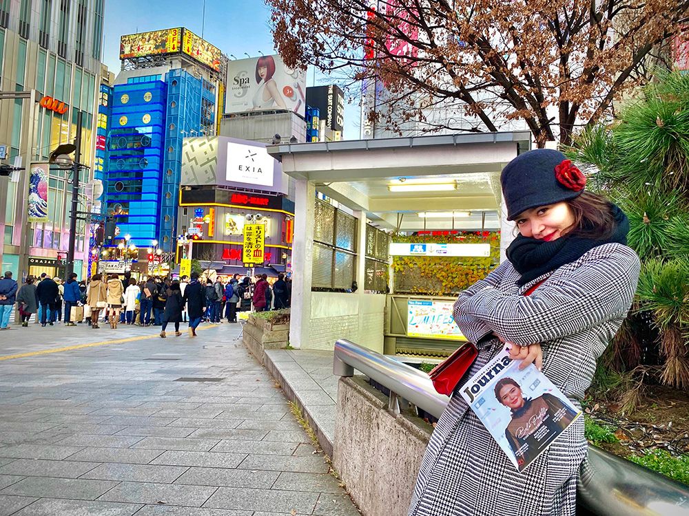 Bela Padilla Spends New Year in Tokyo, Meets Filipino-Japanese Journal Team