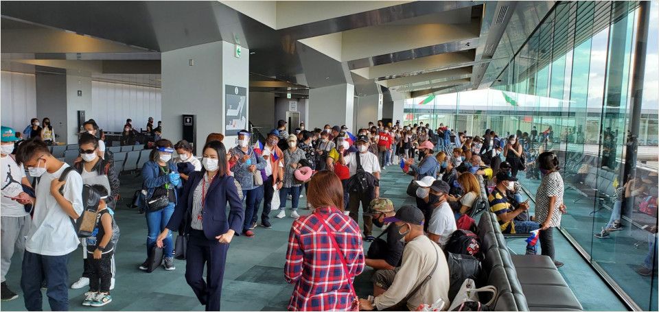 204 More Filipinos Repatriated from Japan