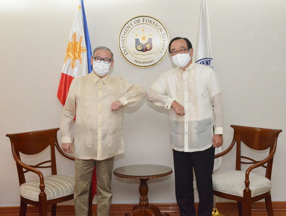 Outgoing Japanese Amb. to PH Bids Farewell to DFA’s Locsin