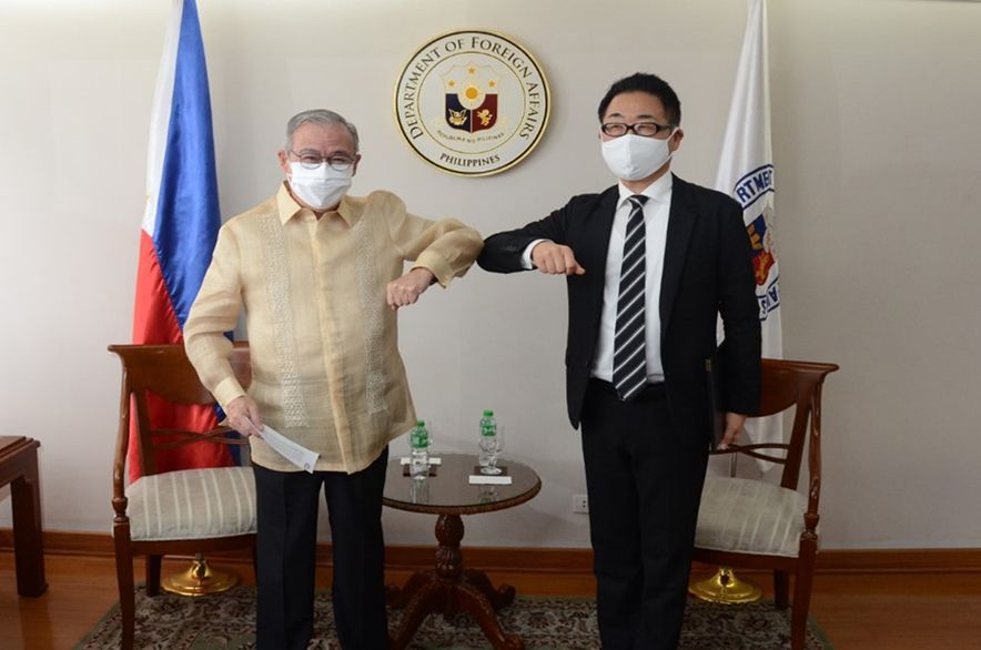 Japanese Ambassador-Designate Pays Courtesy Call on DFA Chief Locsin