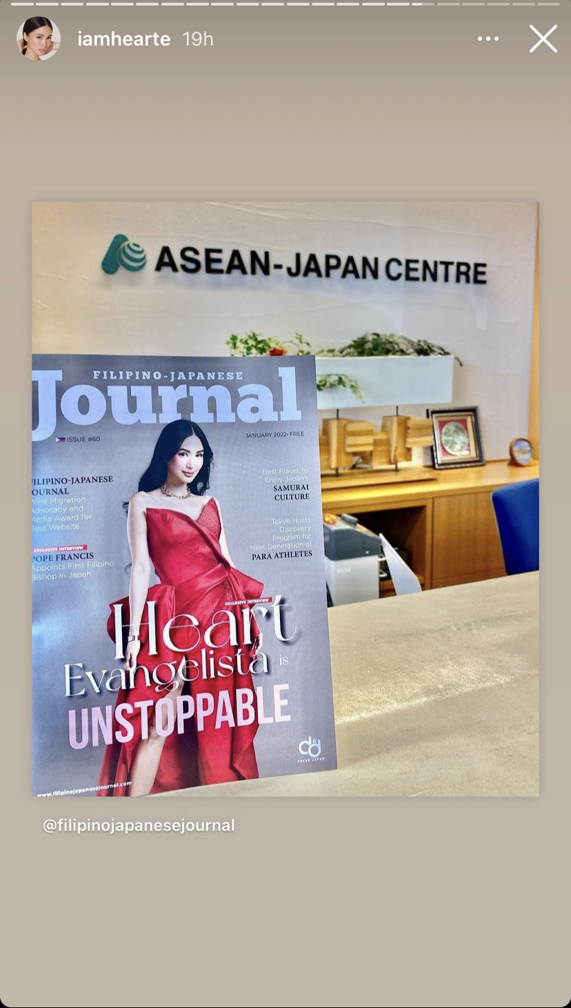 Heart Evangelista Shares Filipino-Japanese Journal Cover on Instagram