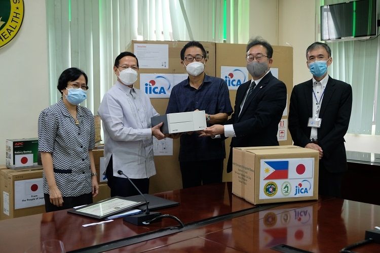 Japan Donates P46M Worth of COVID-19 Equipment to Philippines