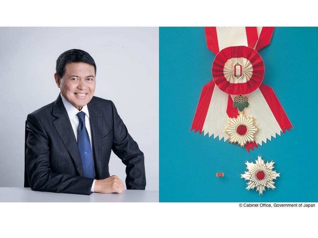 Japan Confers One of Its Highest Honors on Manny Villar