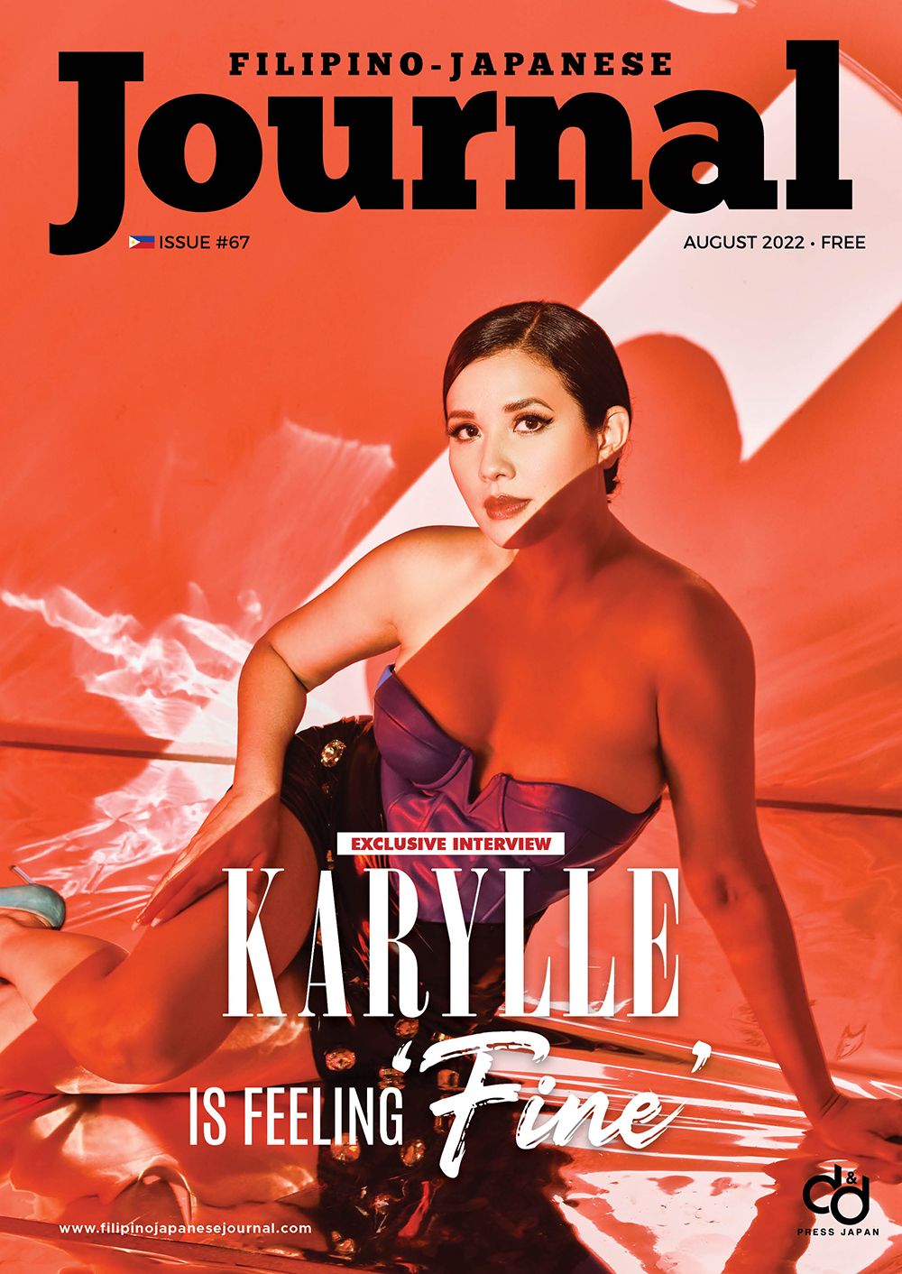 Karylle Feels ‘Fine’ as She Fronts Filipino-Japanese Journal for Fourth Time