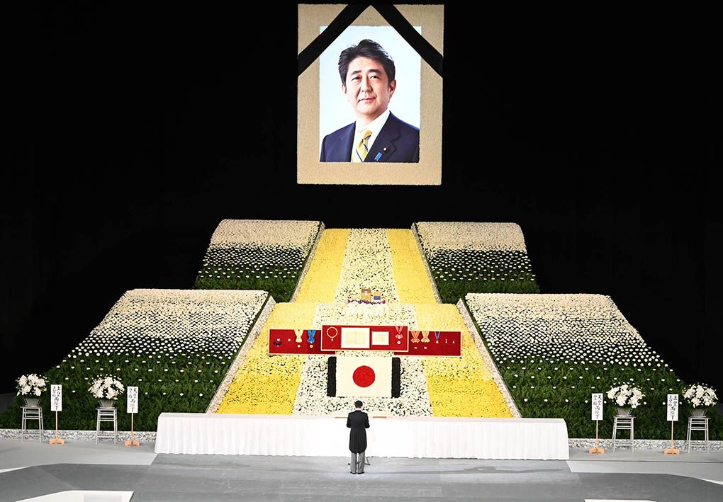 Japan Holds State Funeral for Slain Former PM Shinzo Abe