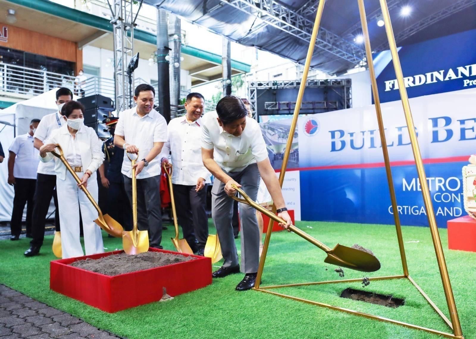 Marcos Jr. Leads Groundbreaking for Two Stations of Japan-Funded Philippine Subway Project