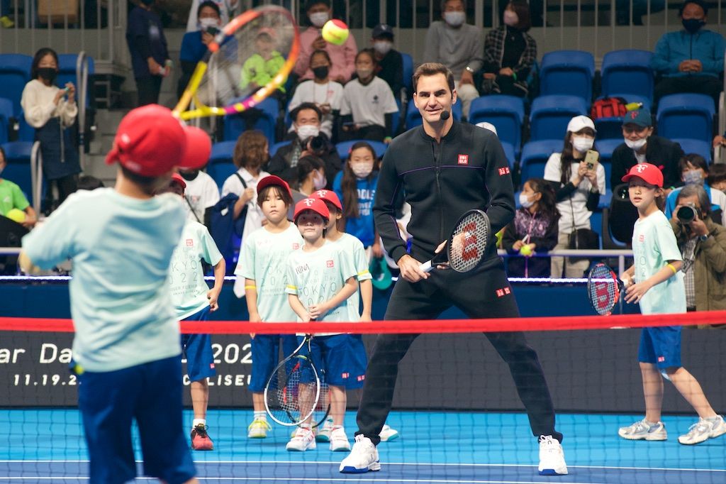 Roger Federer Visits Japan, Attends First Public Event Since Retiring from Tennis