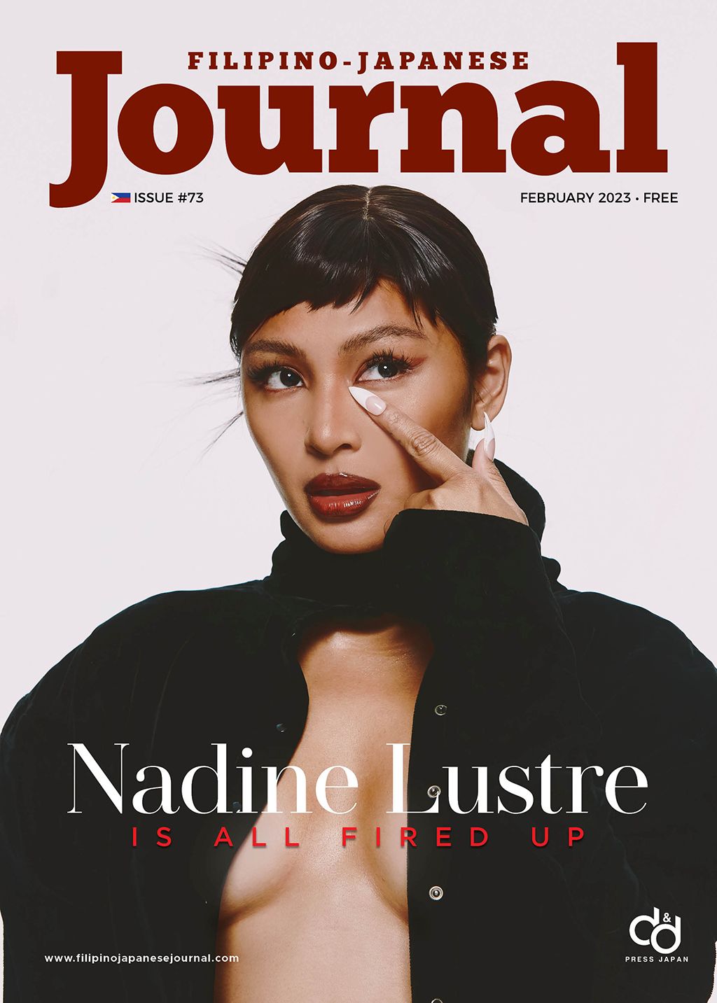 Filipino-Japanese Journal Celebrates its Seventh Anniversary with Nadine Lustre on the Cover