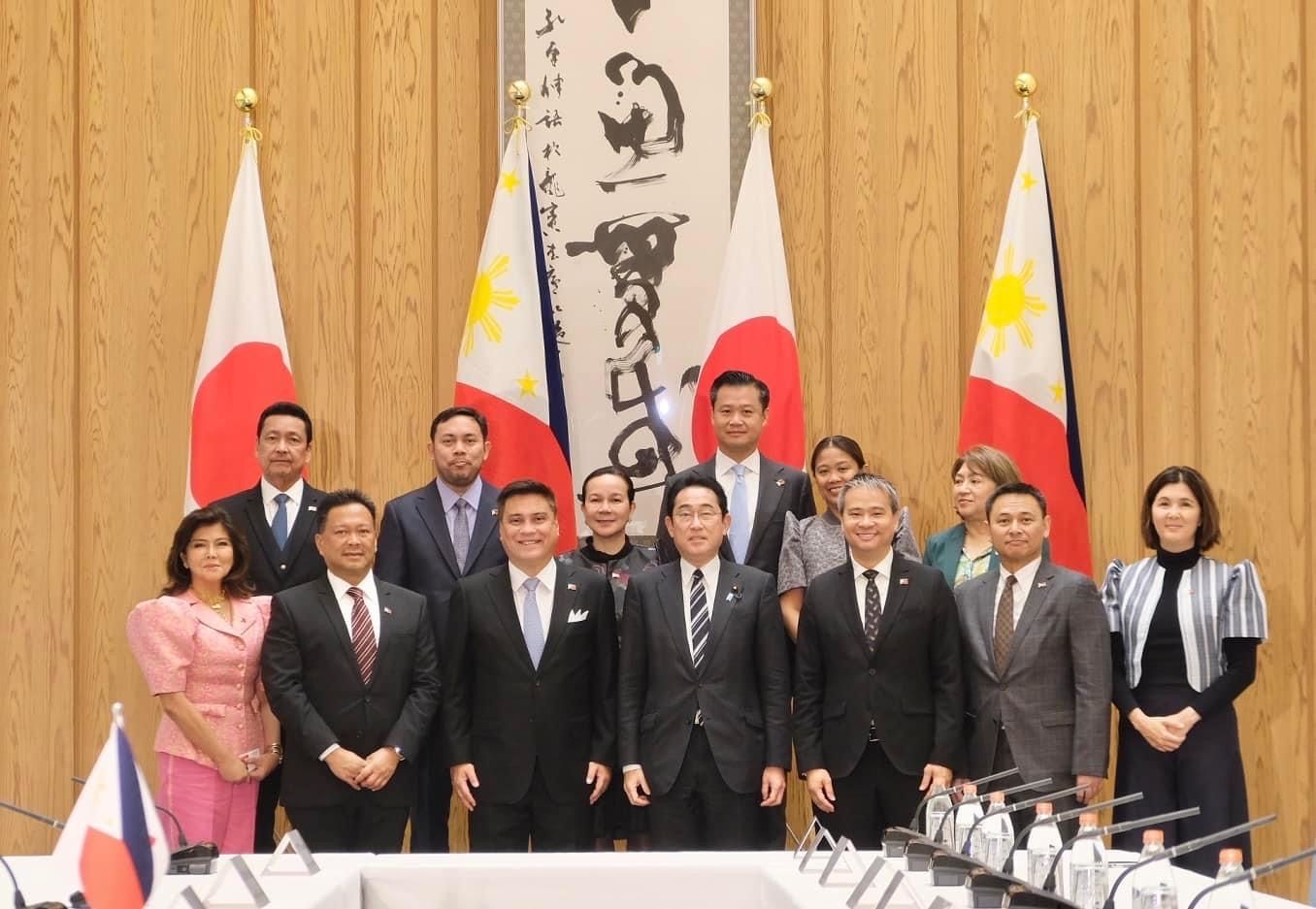 Kishida Meets with PH Senators