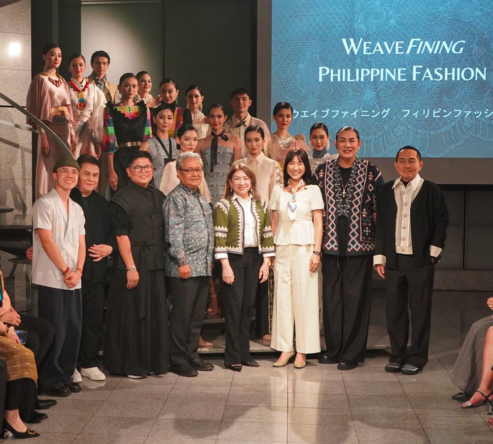 Philippine Textiles and Weaves Take Center Stage at Tokyo Runway Show