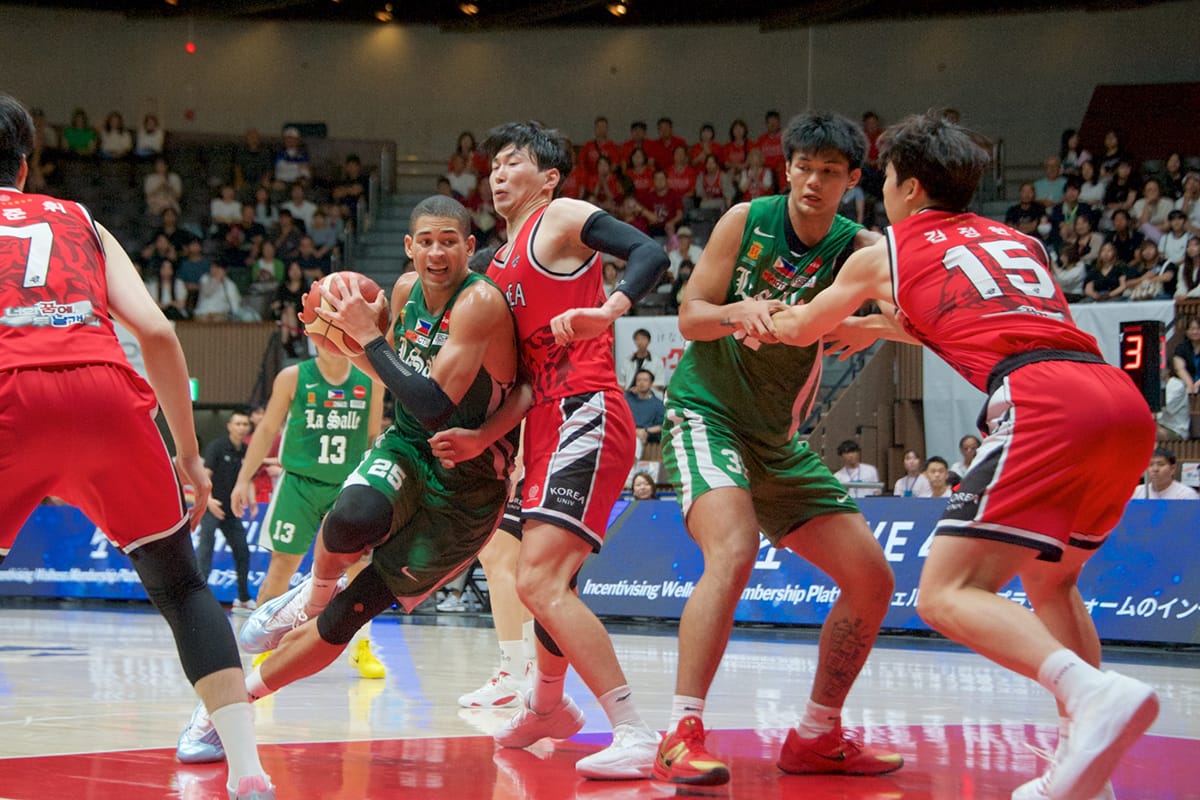 La Salle Green Archers Take Lessons from WUBS Loss to Korea University